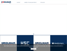 Tablet Screenshot of haidlmair.com